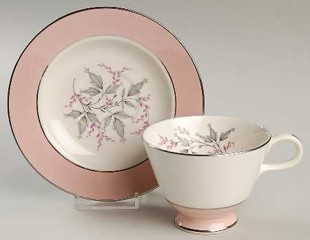 Barclay Footed Cup & Saucer Set