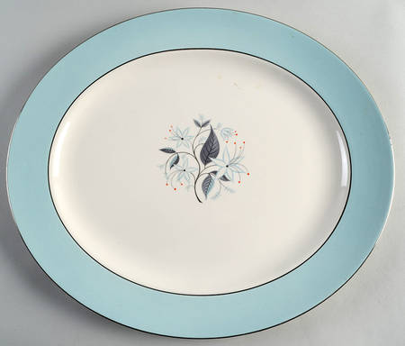 Dianne 15" Oval Serving Platter