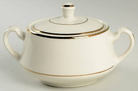 Diplomat (Rim) Sugar Bowl & Lid