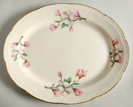 Dogwood (Liberty) 13" Oval Serving Platter