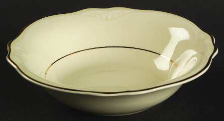 Double Gold Band Fruit/Dessert (Sauce) Bowl
