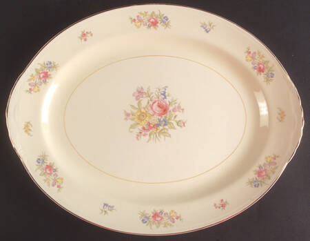 Dresden 15" Oval Serving Platter