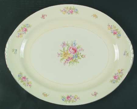 Dresden 15" Oval Serving Platter