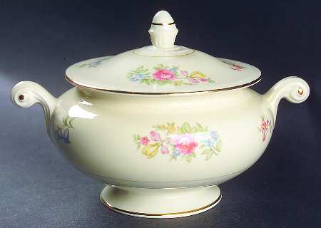 Dresden Sugar Bowl & Lid