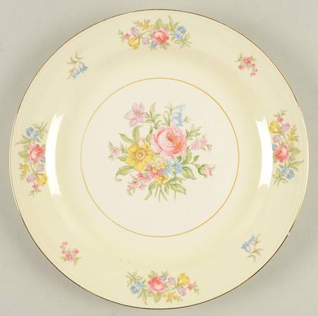 Dresden Luncheon Plate