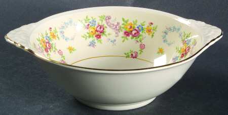 Dubarry Lugged Cereal Bowl by Homer Laughlin 