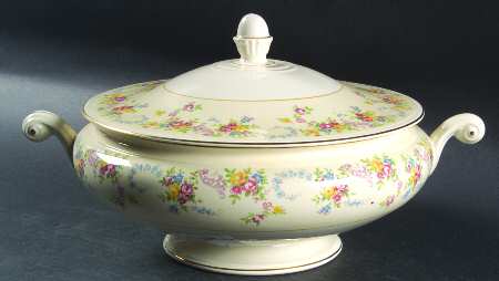 Dubarry Round Covered Vegetable by Homer Laughlin 