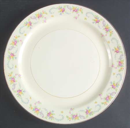 Dubarry 14" Chop Plate (Round Platter) by Homer Laughlin 