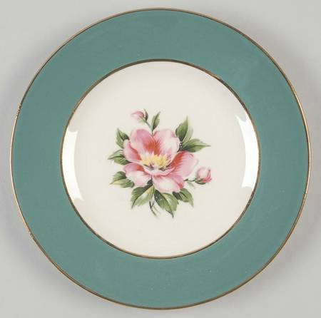 Empire Green Bread & Butter Plate by Homer Laughlin 