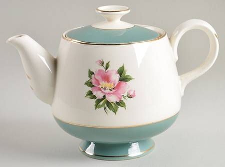 Empire Green Teapot & Lid by Homer Laughlin 