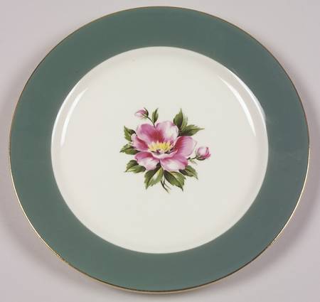 Empire Green Dessert/Pie Plate by Homer Laughlin 