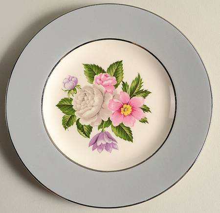 Empire Grey Bread & Butter Plate