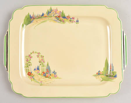 English Garden 11" Oval Serving Platter