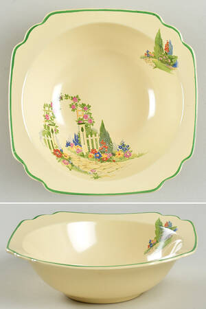 English Garden Rim Cereal Bowl