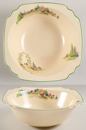English Garden 9" Round Vegetable Bowl