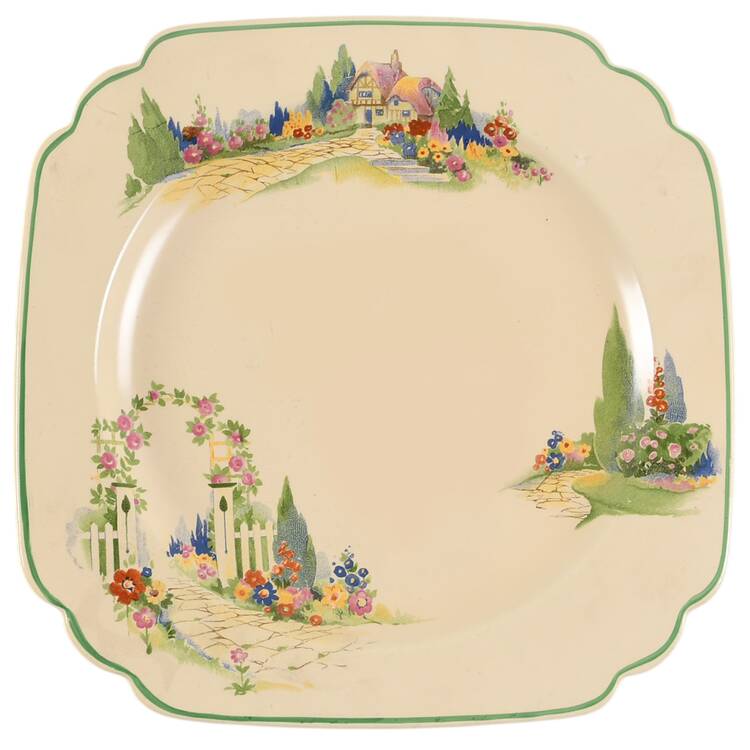 English Garden Salad Plate