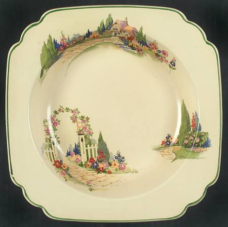 English Garden Rim Soup Bowl