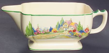 English Garden Gravy Boat