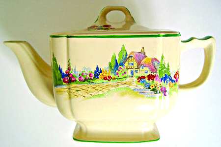 English Garden Teapot & Lid