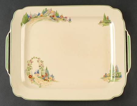 English Garden 13" Oval Serving Platter