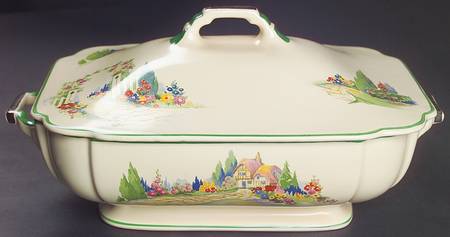 English Garden Rectangular Covered Vegetable