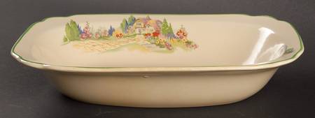 English Garden 9" Oval Vegetable Bowl