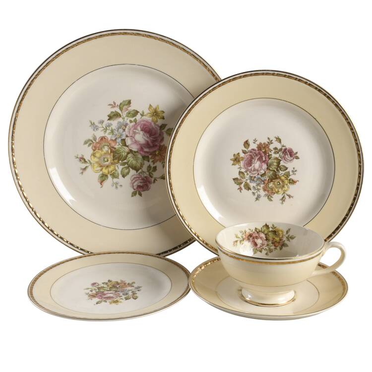 English Regency 5 Piece Place Setting