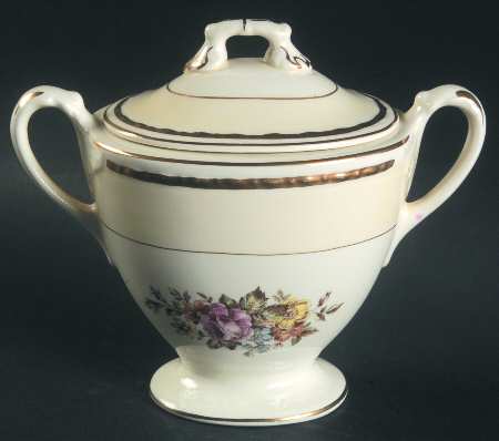 English Regency Sugar Bowl & Lid