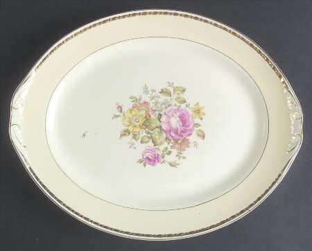 English Regency 13" Oval Serving Platter
