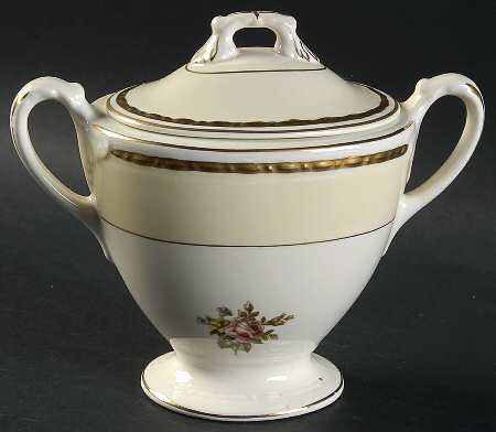 English Regency Sugar Bowl & Lid