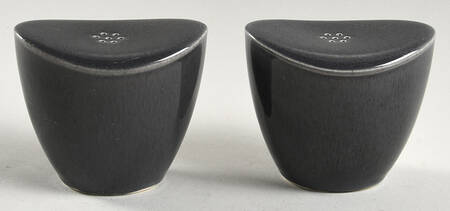 Epicure Charcoal Grey Salt & Pepper Set