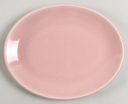 Epicure Dawn Pink 12" Oval Serving Platter