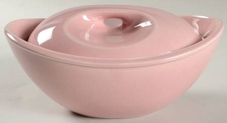 Epicure Dawn Pink Oval Covered Vegetable