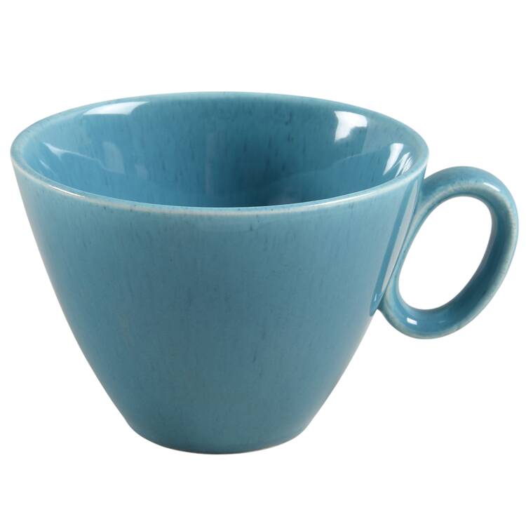 Epicure Turquoise Blue Flat Cup