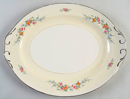 Ferndale 15" Oval Serving Platter