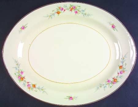 Ferndale 15" Oval Serving Platter