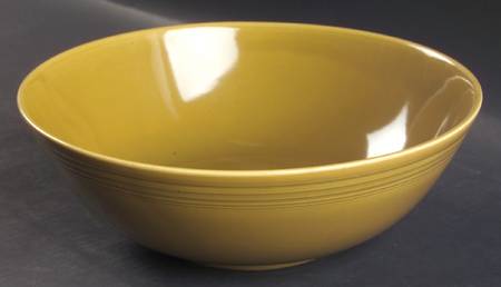 Fiesta Antique Gold (Ironstone) 10" Large Salad Serving Bowl by Homer Laughlin 