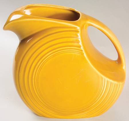 Fiesta Antique Gold (Ironstone) 2 Quart Disk Water Pitcher by Homer Laughlin 