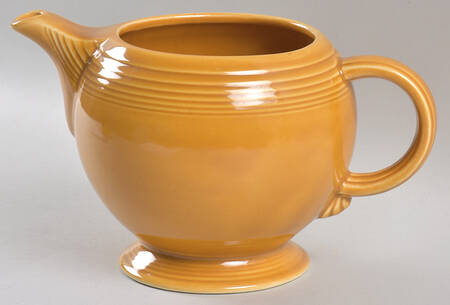 Fiesta Antique Gold (Ironstone) Teapot No Lid
