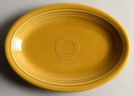 Fiesta Antique Gold (Ironstone) 9" Oval Serving Platter