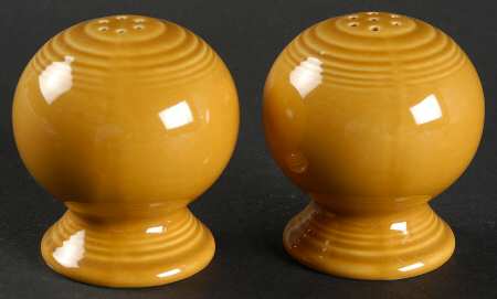 Fiesta Antique Gold (Ironstone) Salt & Pepper Set