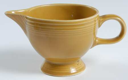 Fiesta Antique Gold (Ironstone) Creamer by Homer Laughlin 