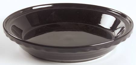 Fiesta Black (Intro 1986) 10" Pie Baking Plate