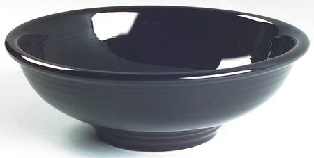 Fiesta Black (Intro 1986) Pedestal Bowl