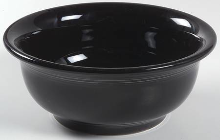 Fiesta Black (Intro 1986) 8" Mixing Bowl