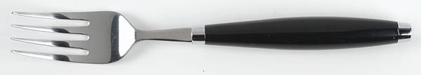 Fiesta Black (Intro 1986) Individual Salad Fork