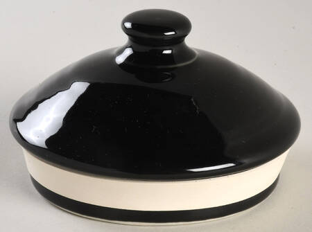 Fiesta Black (Intro 1986) Lid for Small Canister