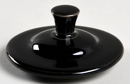 Fiesta Black (Intro 1986) Lid for Sugar Bowl