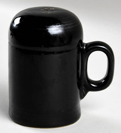 Fiesta Black (Intro 1986) Stove Top Salt Shaker