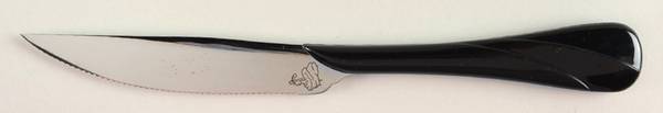 Fiesta Black (Intro 1986) Individual Steak Knife